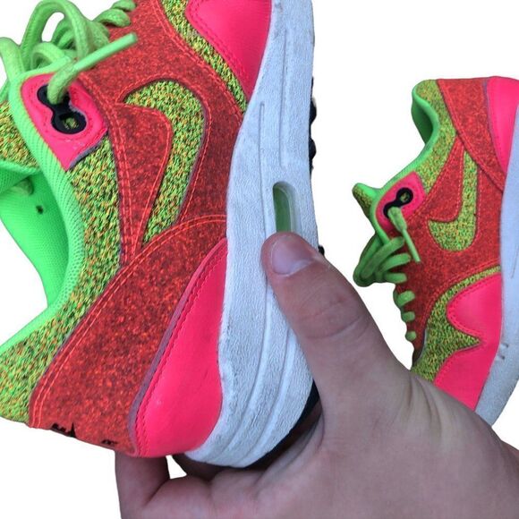 RARE 2016 Nike Air Max 1 SE Ghost Green Size 5.5 - Picture 7 of 16